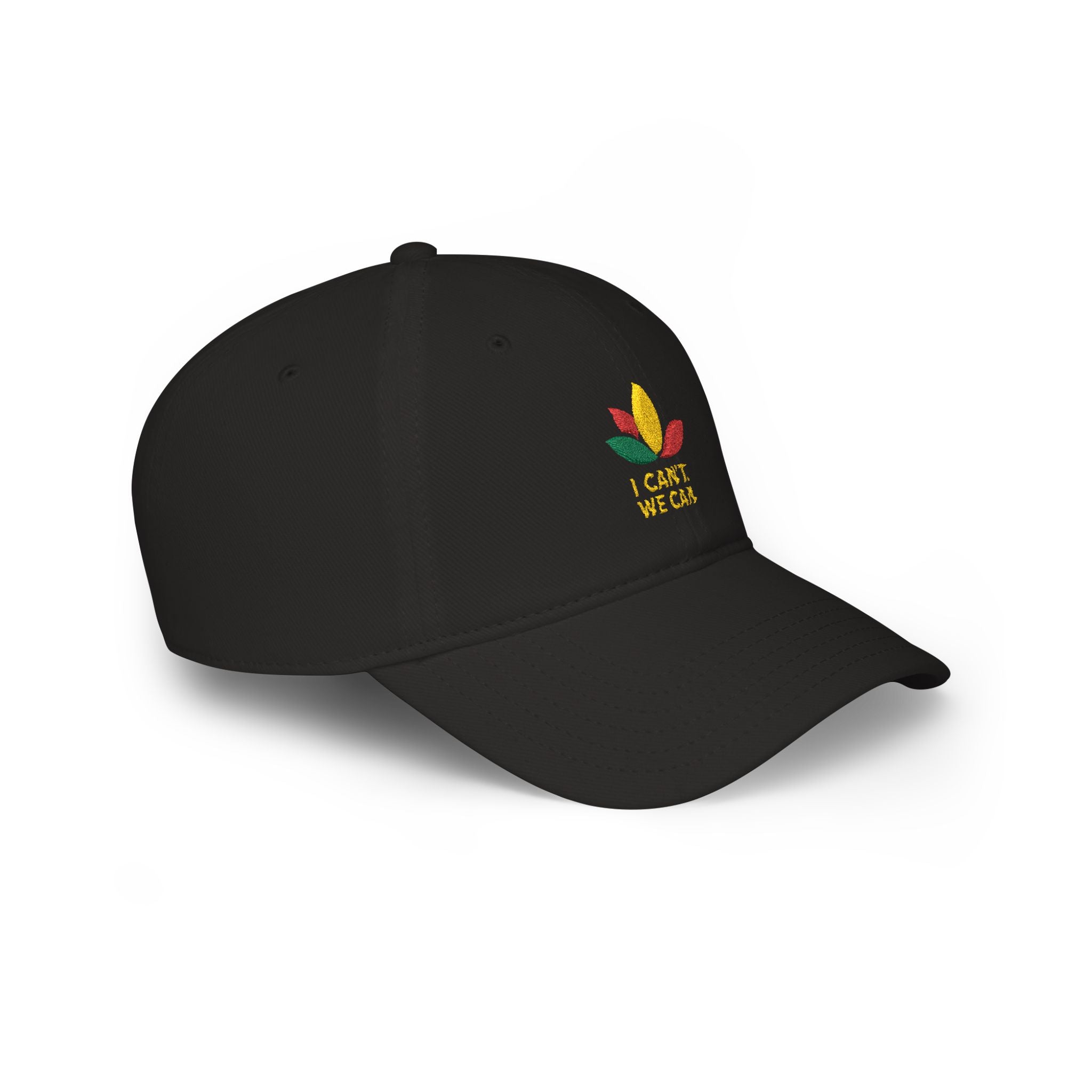 I Can't We Can - Red Low Profile Baseball Cap