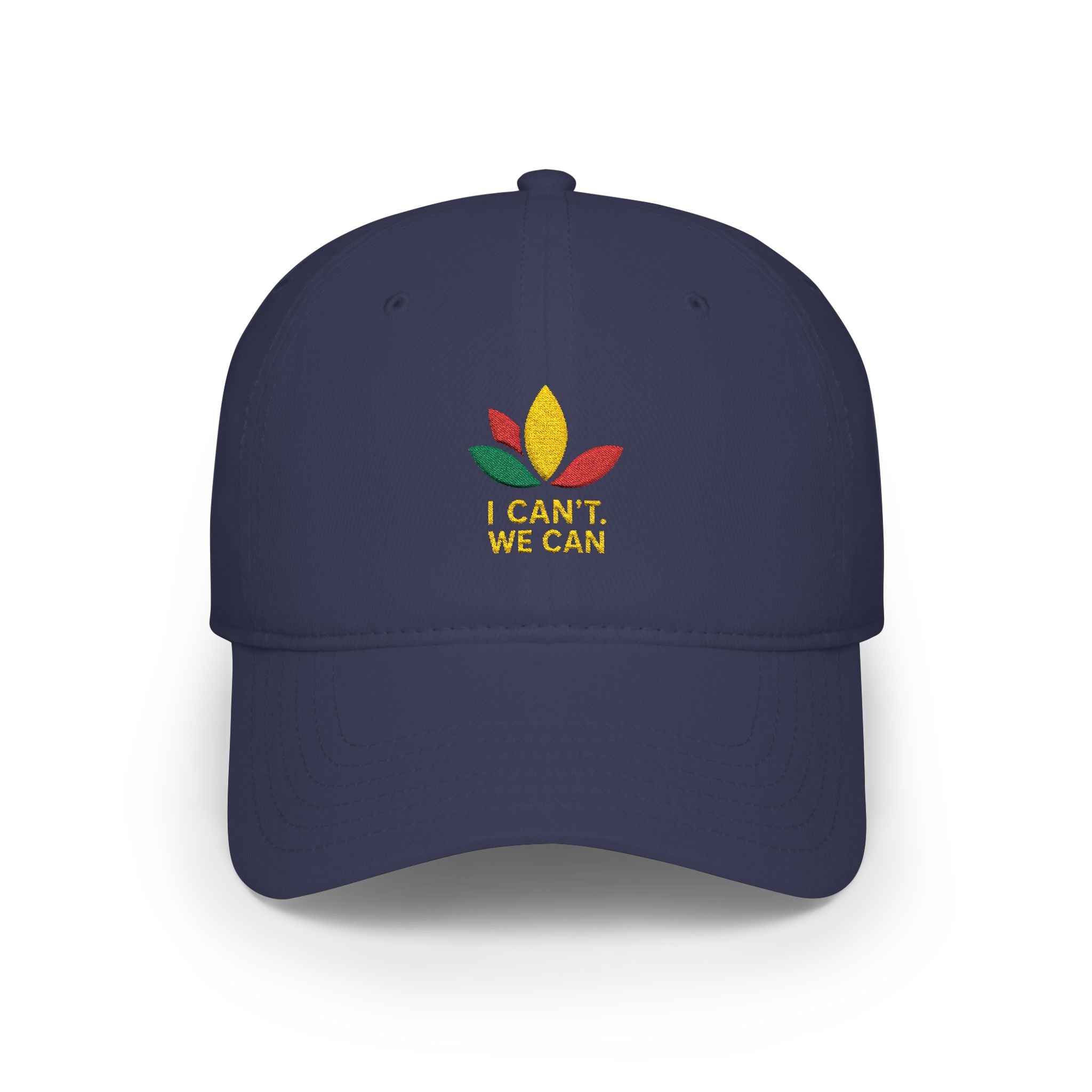 I Can't We Can - Red Low Profile Baseball Cap