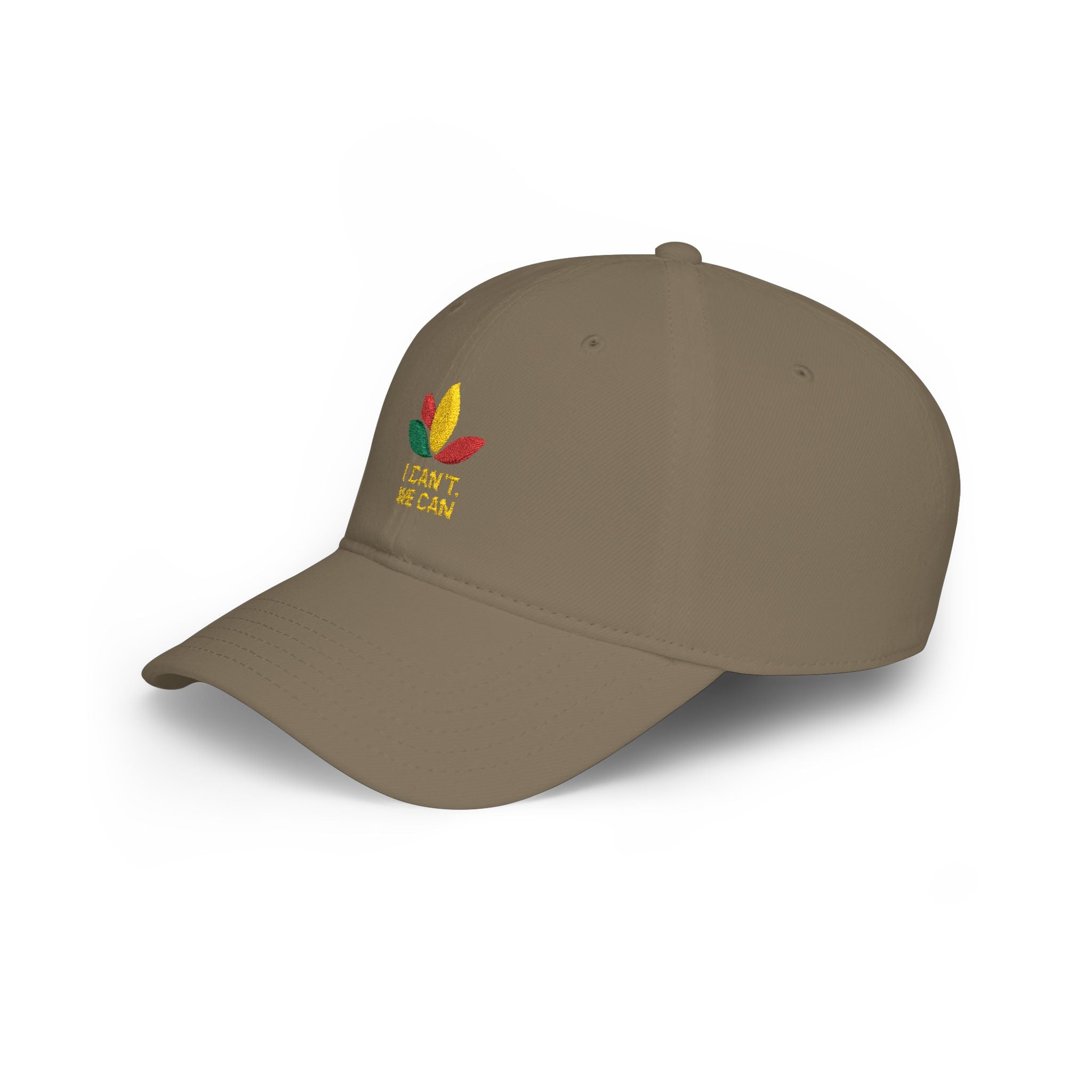 I Can't We Can - Red Low Profile Baseball Cap