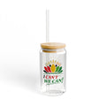 I Can’t, We Can! 16oz Glass Sipper with Bamboo Lid & Straw